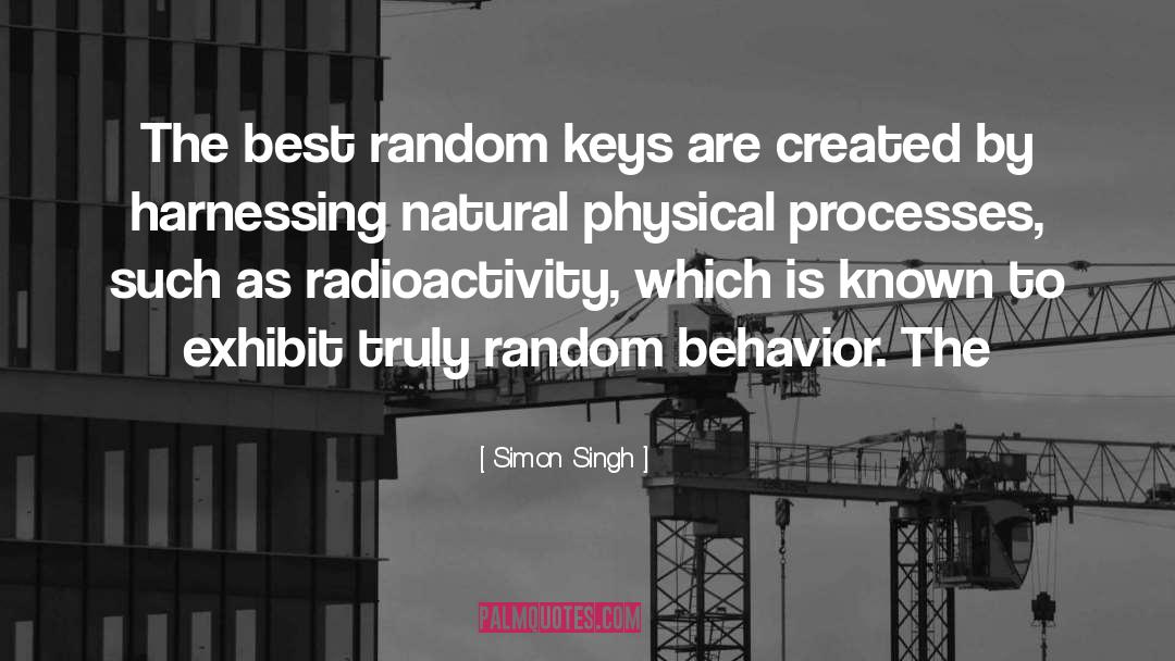 Radioactivity quotes by Simon Singh