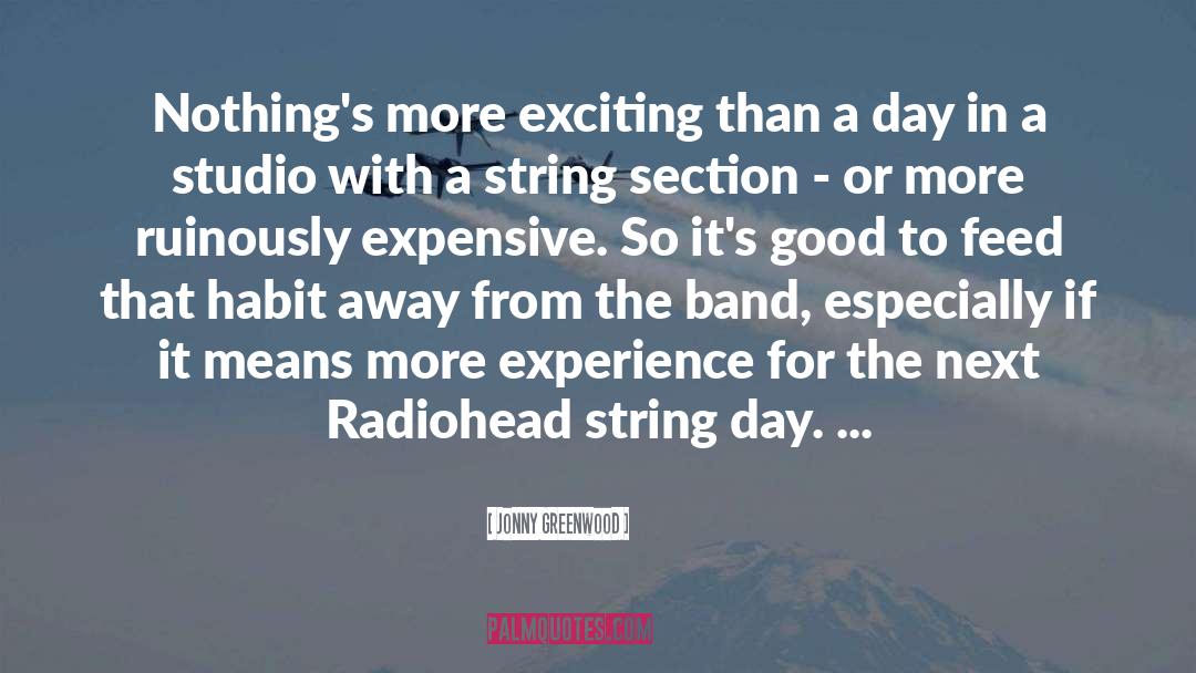 Radiohead quotes by Jonny Greenwood