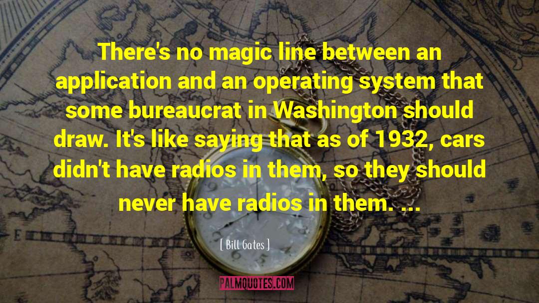 Radios quotes by Bill Gates