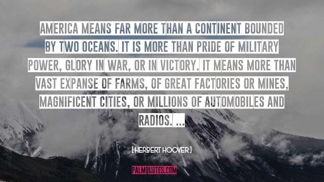 Radios quotes by Herbert Hoover