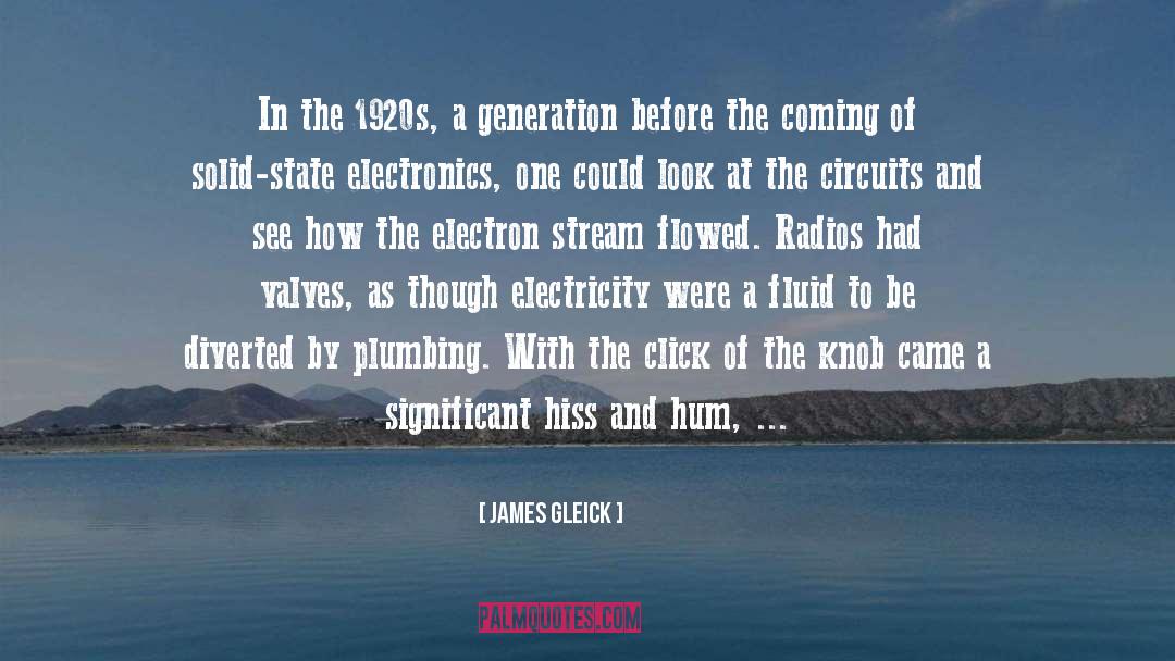Radios quotes by James Gleick