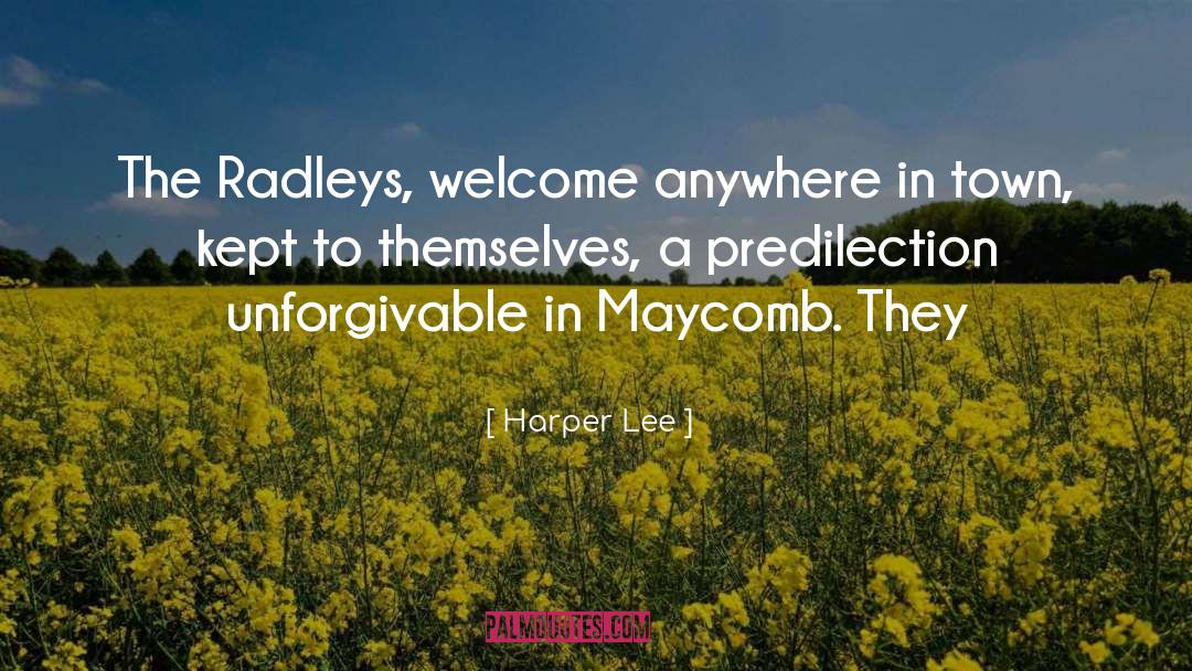 Radleys Tralee quotes by Harper Lee