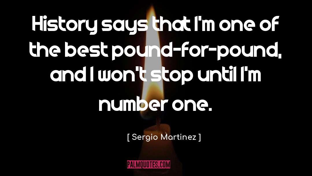 Rafe Martinez quotes by Sergio Martinez