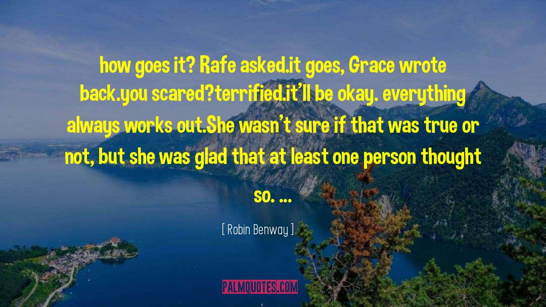 Rafe quotes by Robin Benway