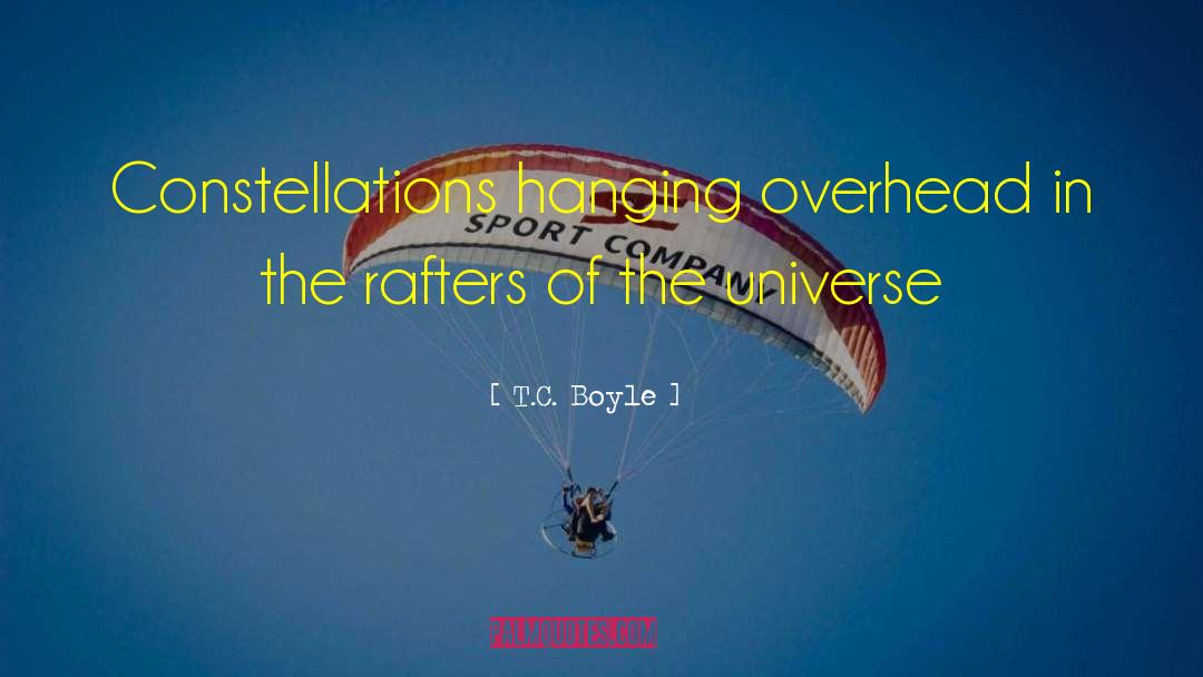 Rafters quotes by T.C. Boyle