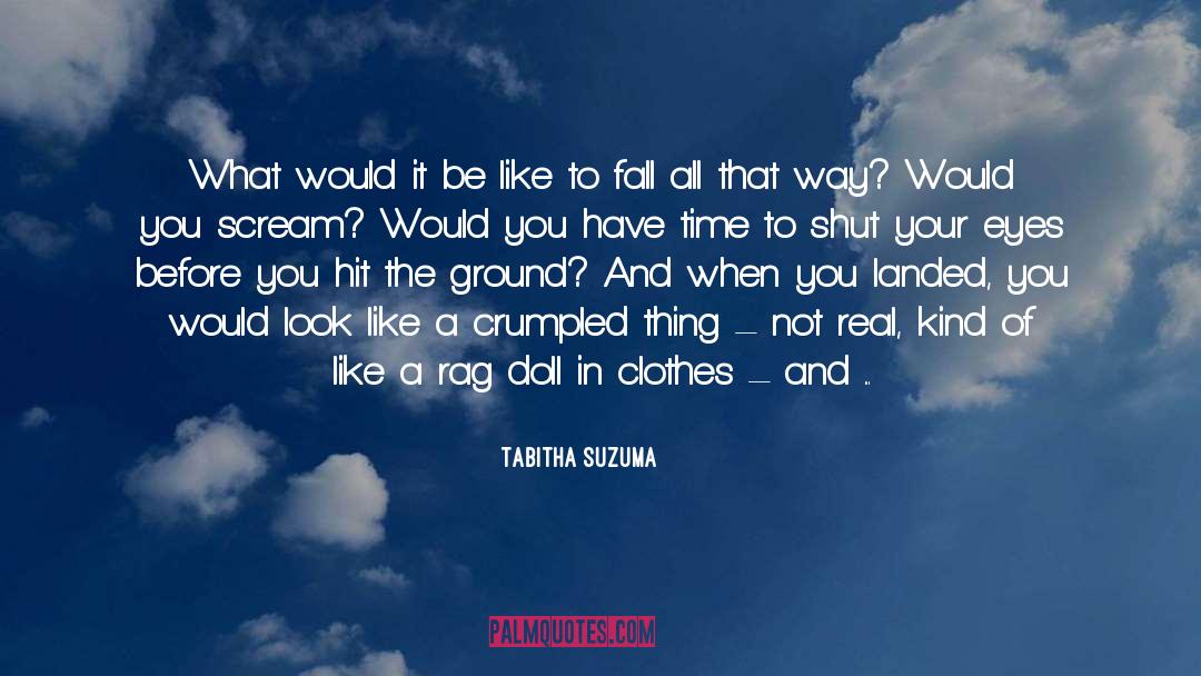 Rag quotes by Tabitha Suzuma