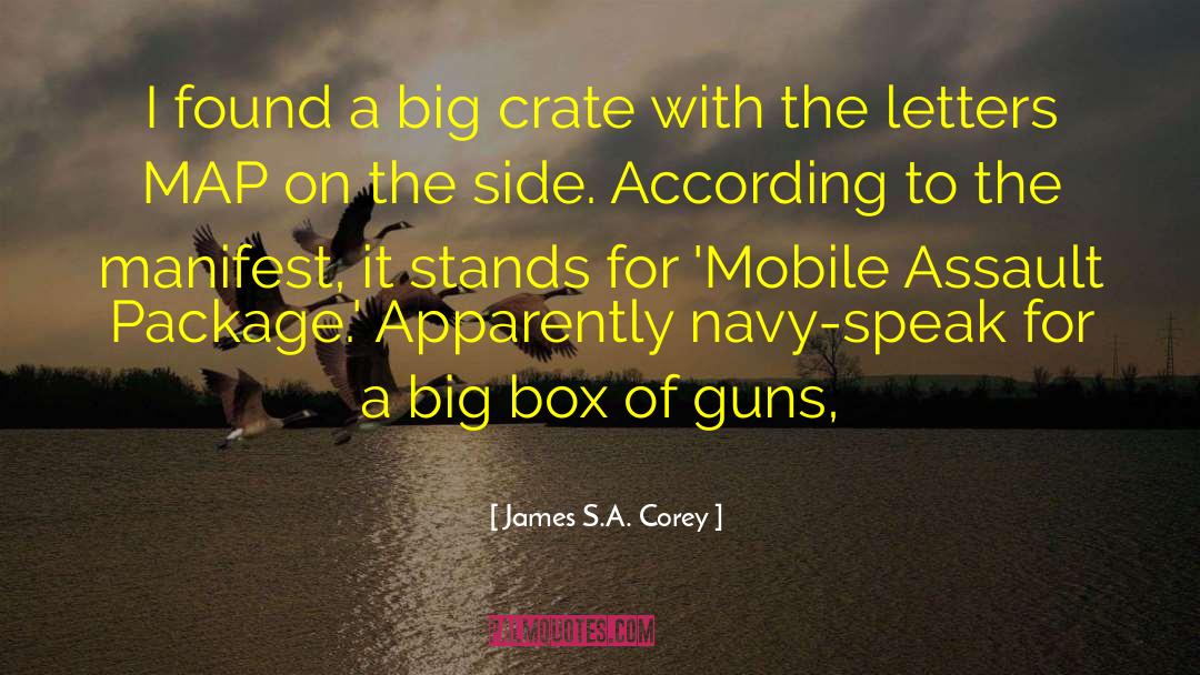 Ragbag Mobile quotes by James S.A. Corey