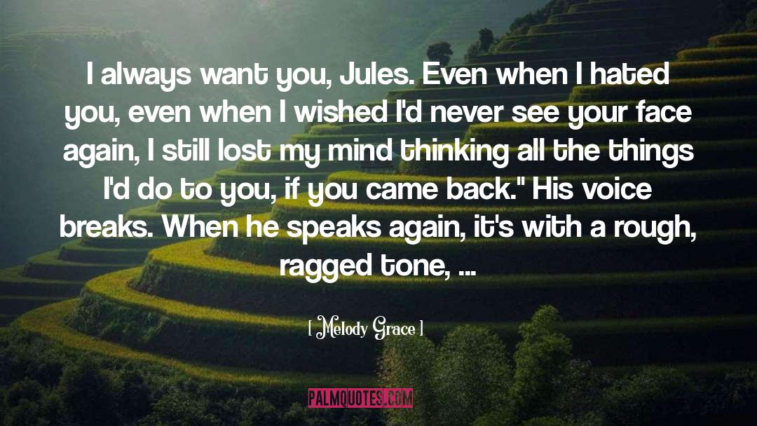 Ragged quotes by Melody Grace