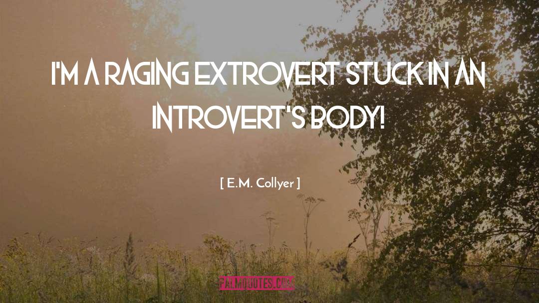 Raging quotes by E.M. Collyer