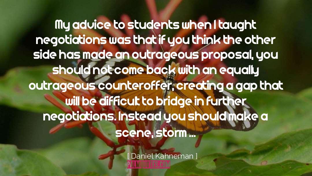 Raging Storm quotes by Daniel Kahneman