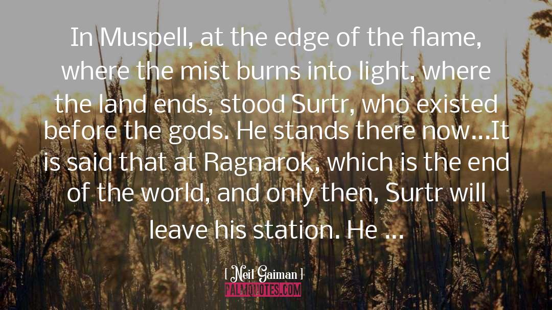 Ragnarok quotes by Neil Gaiman