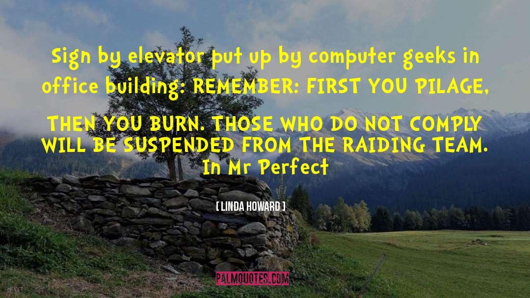 Raiding quotes by Linda Howard