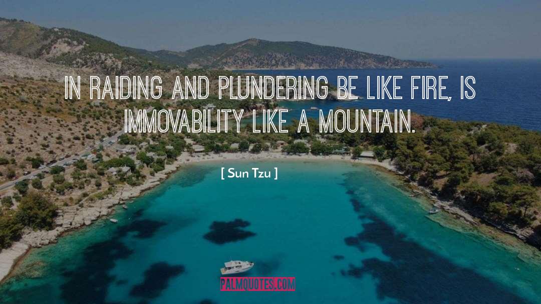 Raiding quotes by Sun Tzu