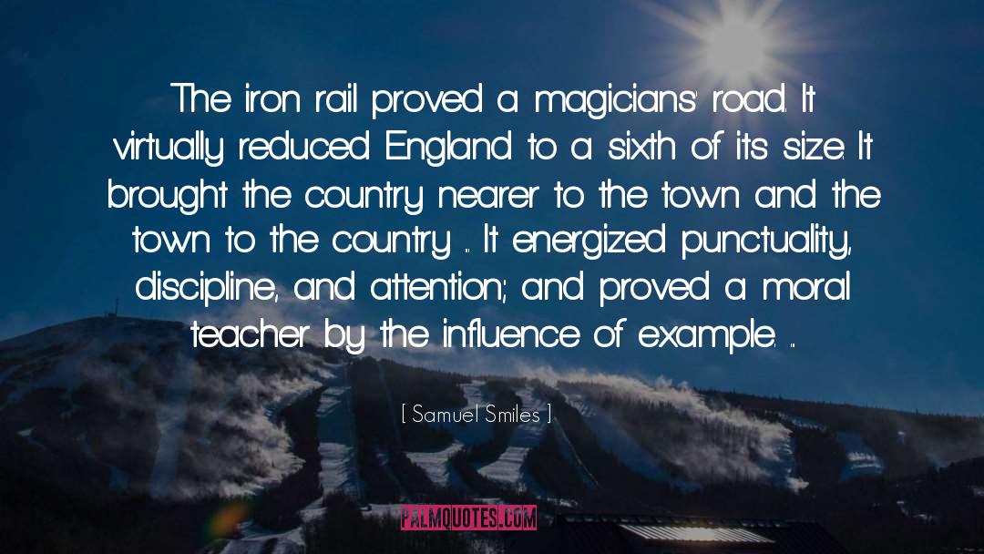 Rail quotes by Samuel Smiles