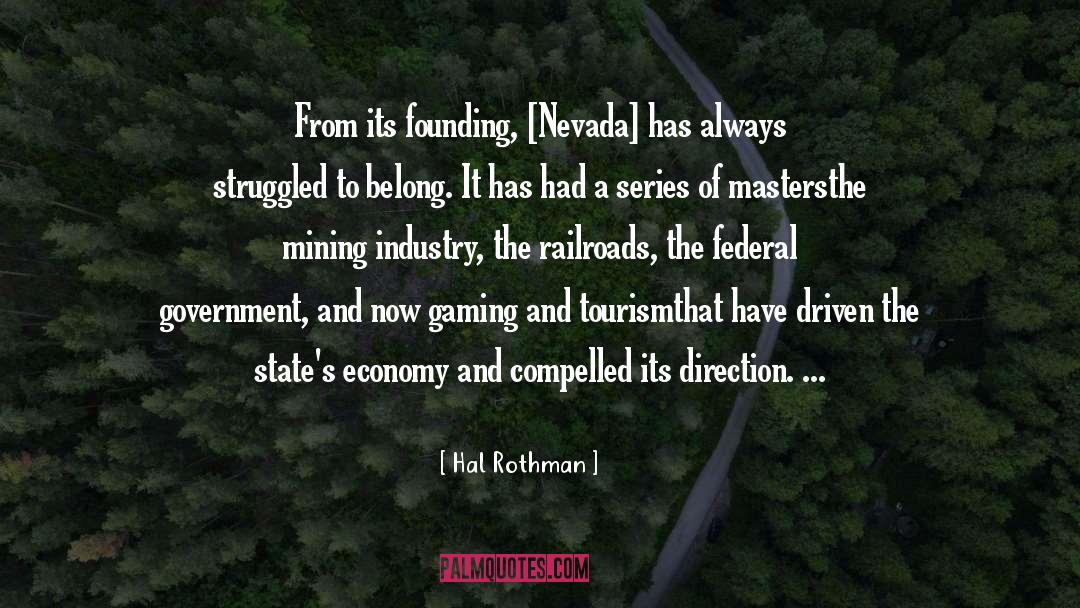 Railroads quotes by Hal Rothman