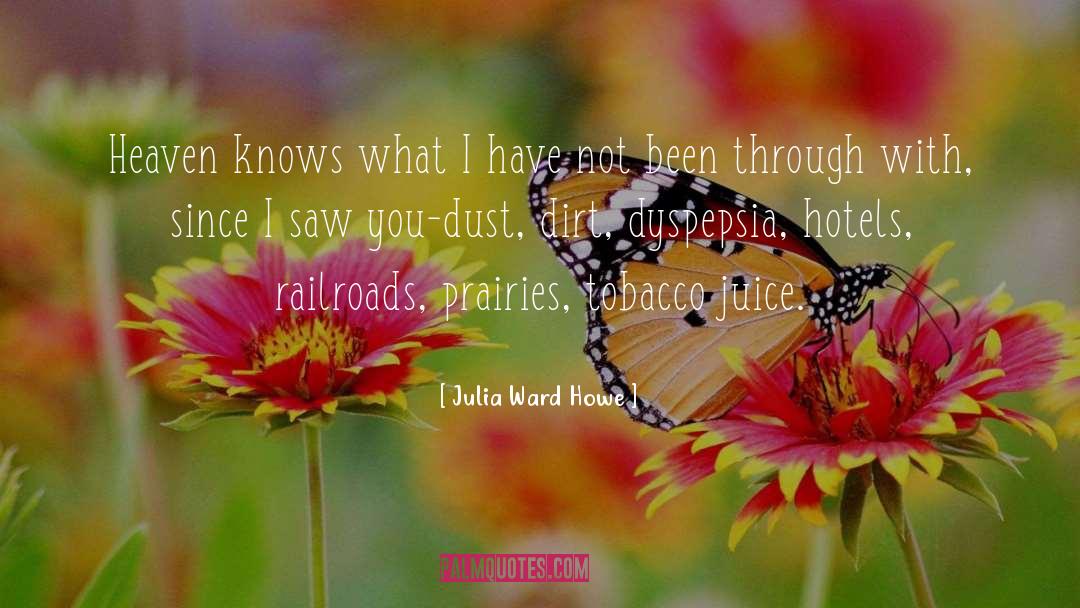 Railroads quotes by Julia Ward Howe