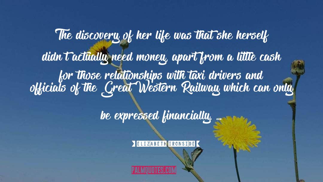 Railway quotes by Elizabeth Ironside