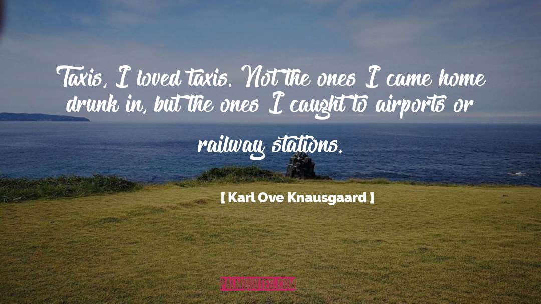 Railway quotes by Karl Ove Knausgaard