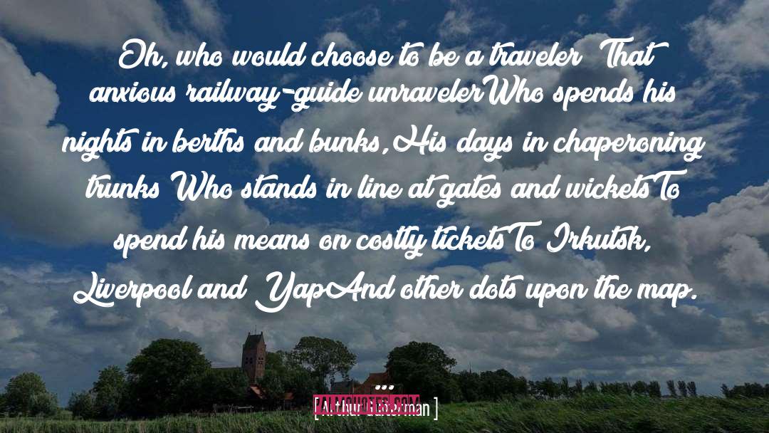 Railway quotes by Arthur Guiterman