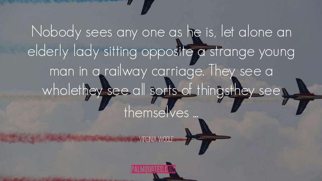 Railway quotes by Virginia Woolf