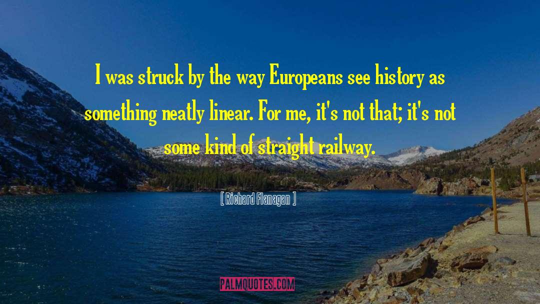Railway quotes by Richard Flanagan