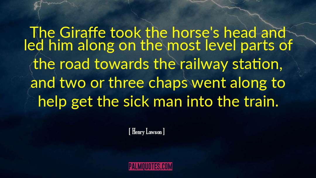 Railway Station quotes by Henry Lawson