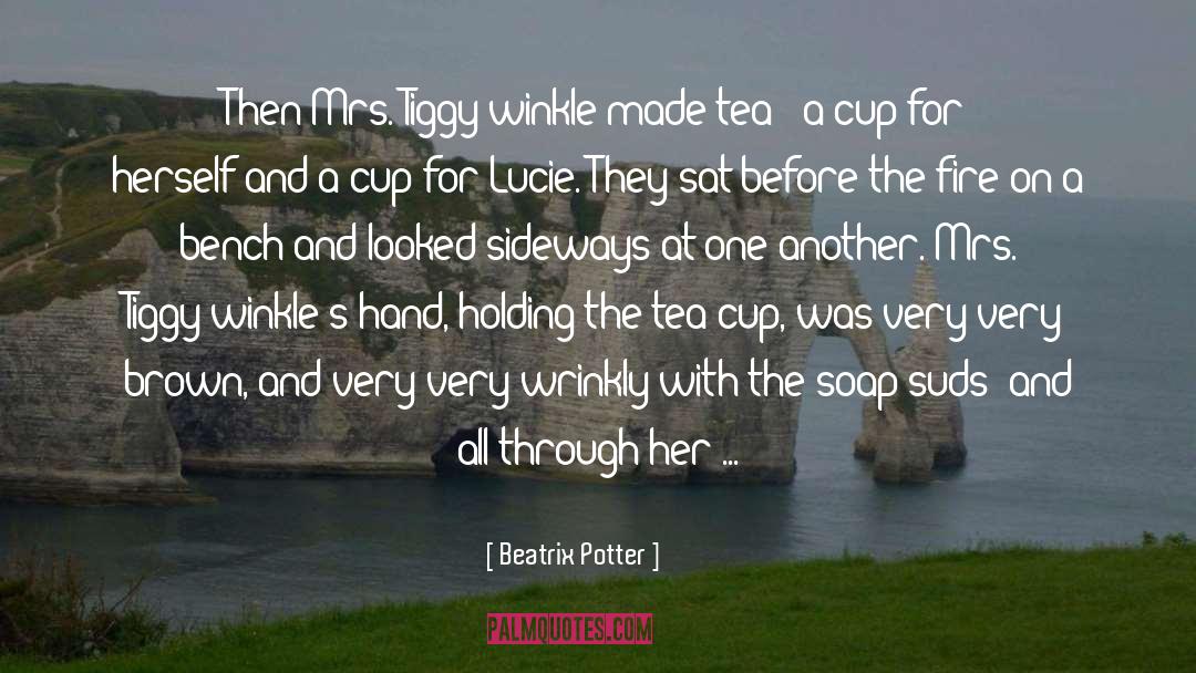 Rain And Cup Of Tea quotes by Beatrix Potter