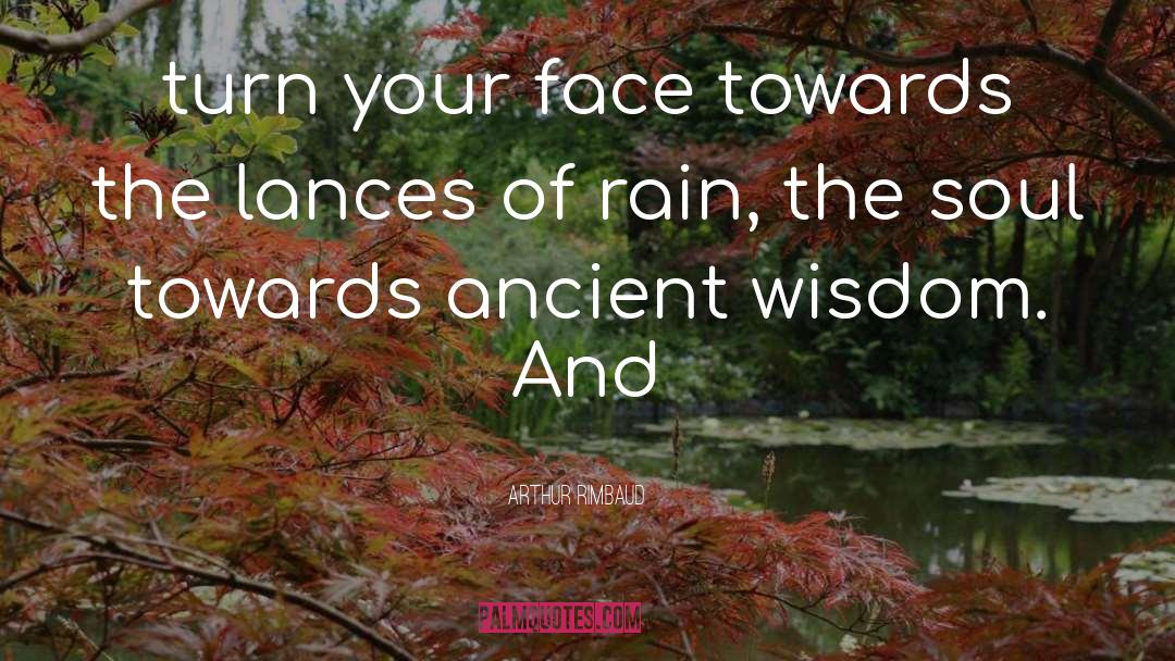 Rain And Sadness quotes by Arthur Rimbaud
