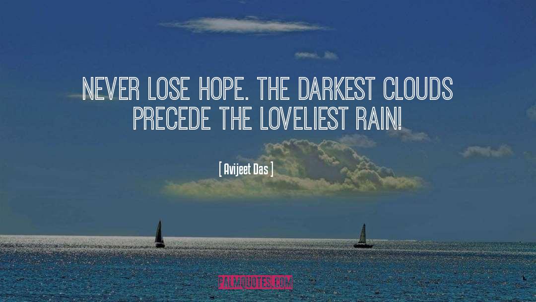 Rain Clouds quotes by Avijeet Das