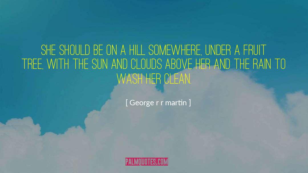 Rain Clouds quotes by George R R Martin