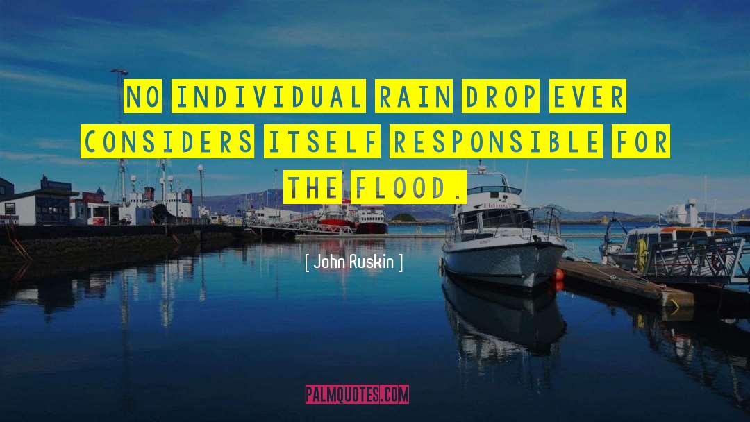 Rain Drop quotes by John Ruskin
