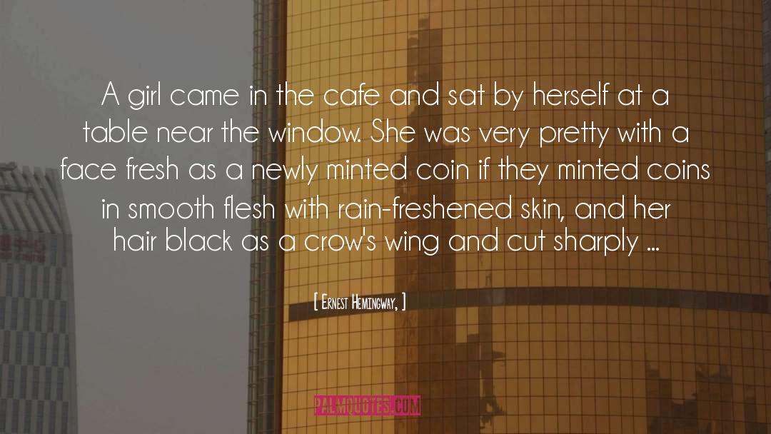 Rain Drop quotes by Ernest Hemingway,