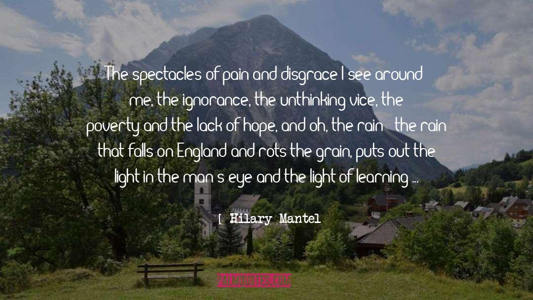 Rain Drop quotes by Hilary Mantel