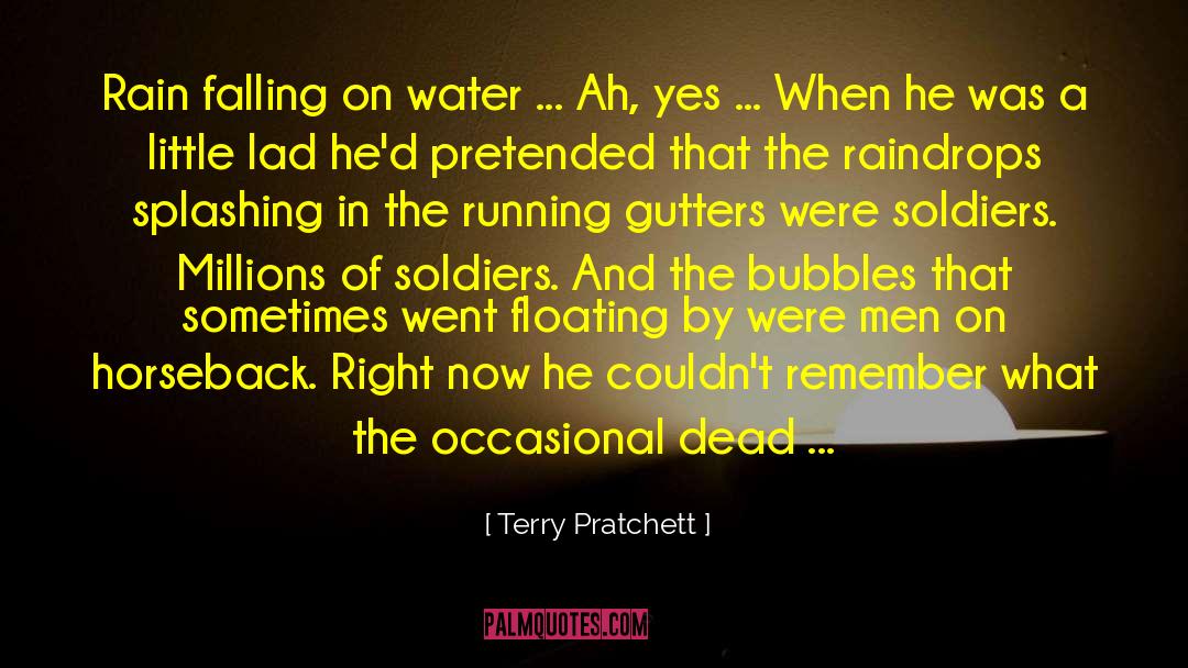 Rain Falling quotes by Terry Pratchett