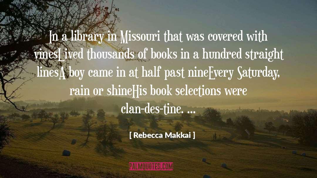 Rain Or Shine quotes by Rebecca Makkai