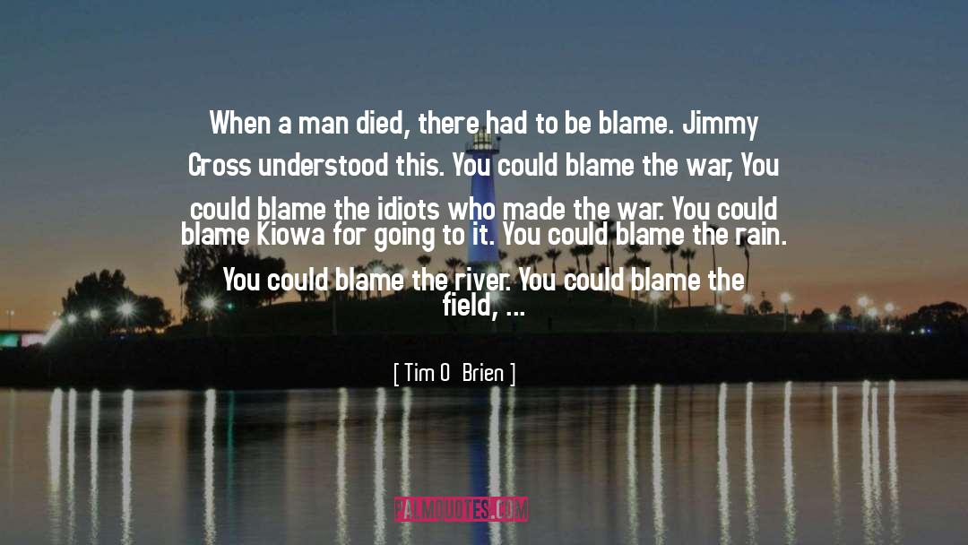Rain quotes by Tim O'Brien