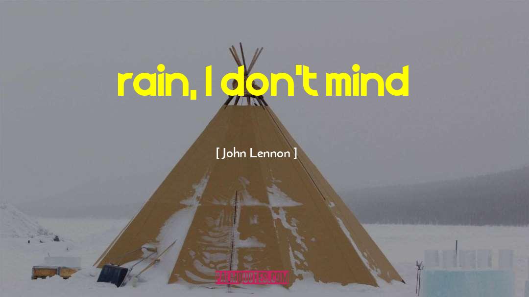 Rain Rapa Nui quotes by John Lennon