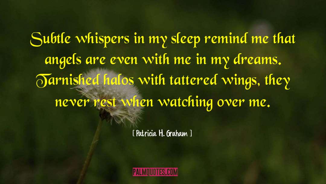 Rain Sleep quotes by Patricia H. Graham