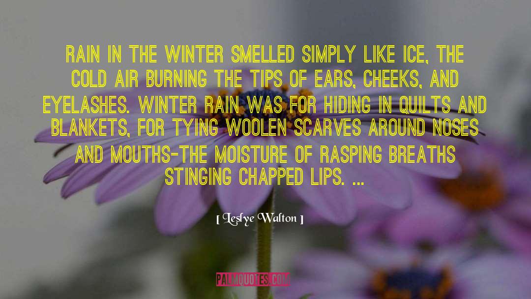 Rain Status quotes by Leslye Walton