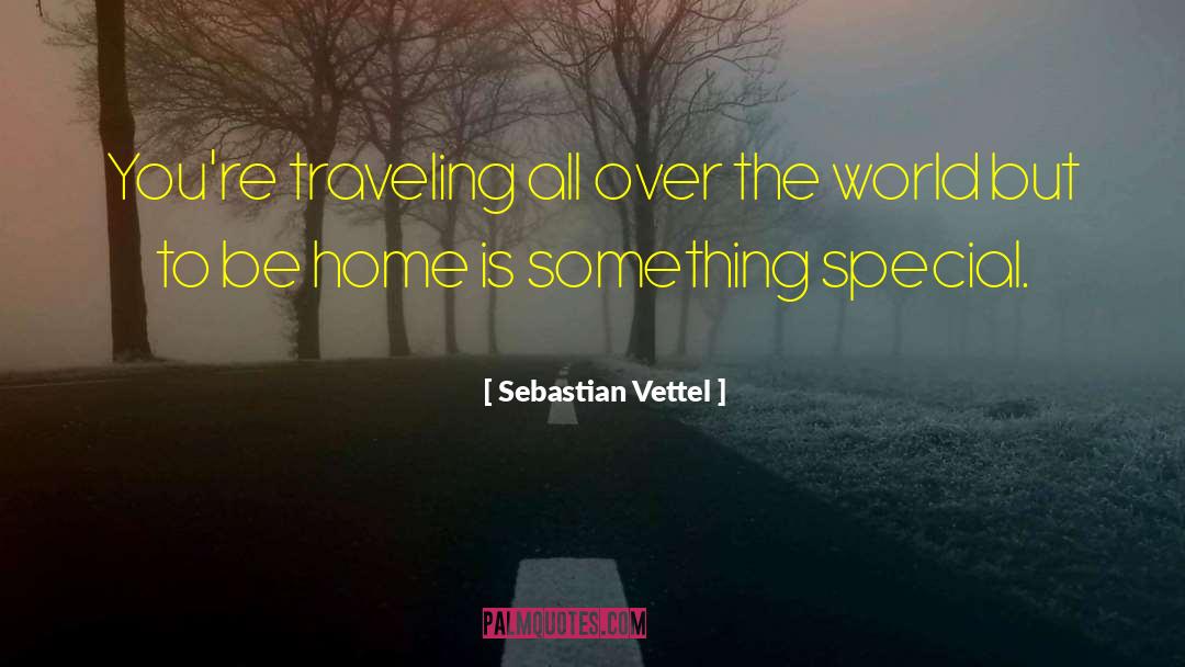 Rain Traveling quotes by Sebastian Vettel