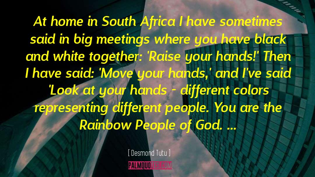 Rainbow Bridge quotes by Desmond Tutu