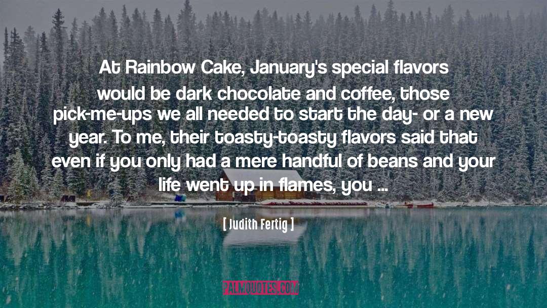 Rainbow Cake quotes by Judith Fertig
