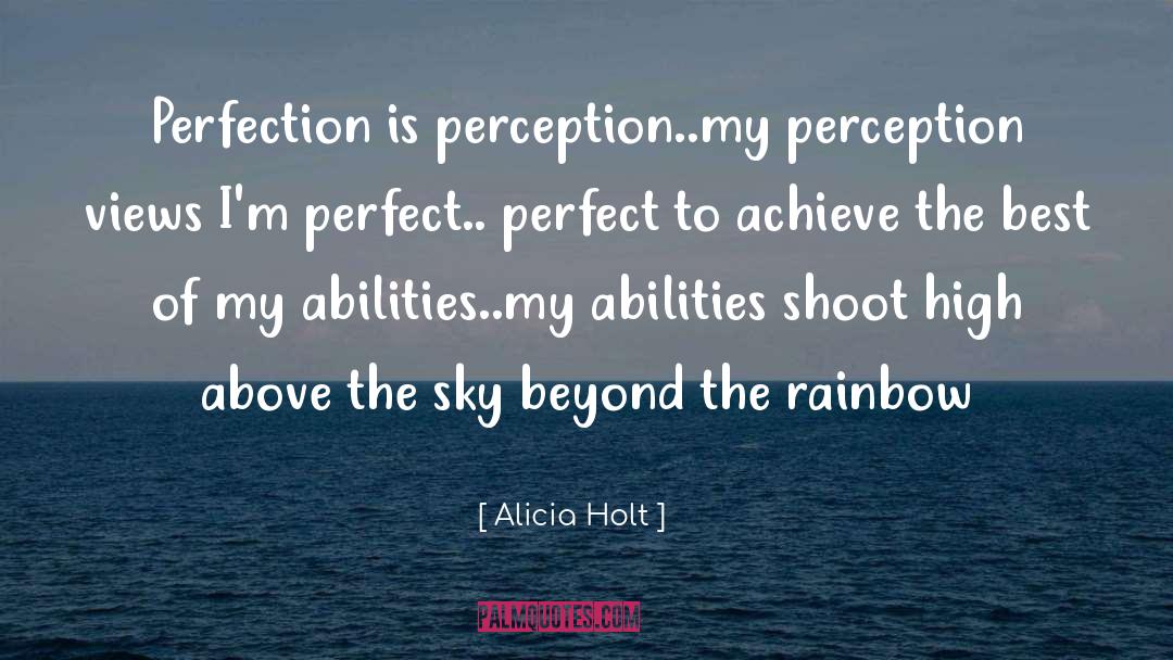 Rainbow Sorbet quotes by Alicia Holt