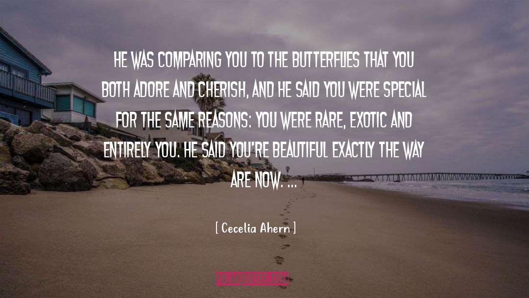 Rainbows And Butterflies quotes by Cecelia Ahern