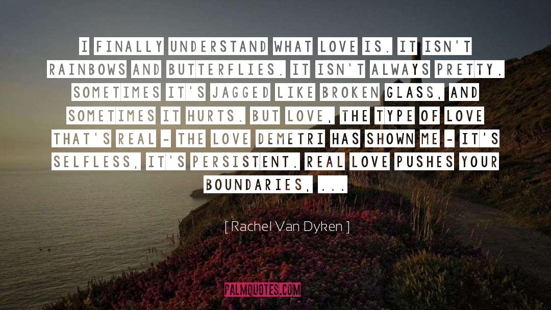 Rainbows And Butterflies quotes by Rachel Van Dyken