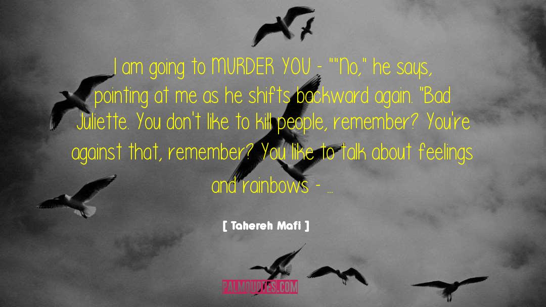 Rainbows quotes by Tahereh Mafi