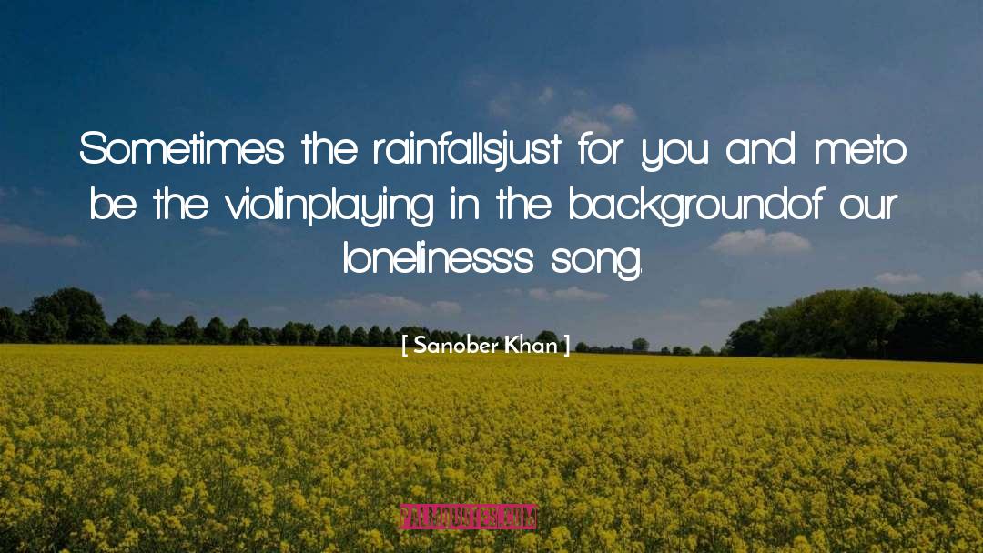 Raindrops quotes by Sanober Khan