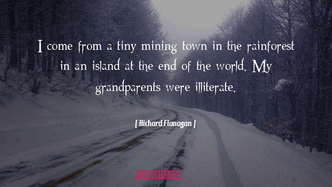 Rainforest quotes by Richard Flanagan