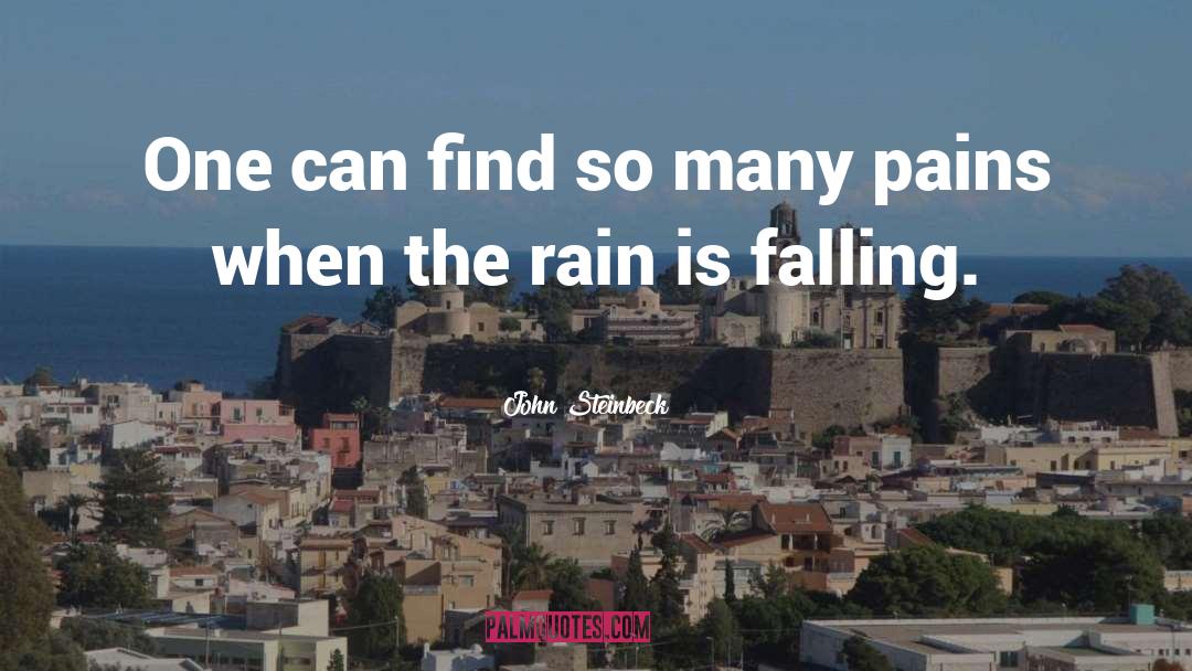 Raining Day quotes by John Steinbeck