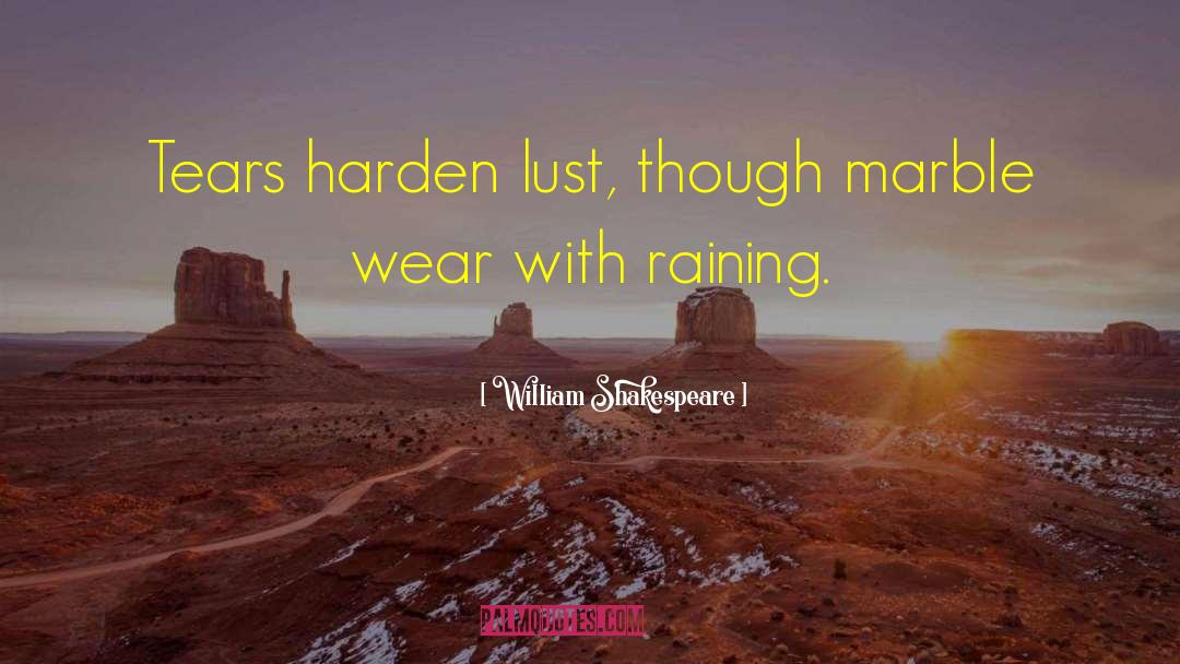 Raining quotes by William Shakespeare